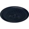Ekena Millwork Juniper Ceiling Medallion (Fits Canopies up to 7"), Hand-Painted Midnight Dream, 36"OD x 1 1/2"P CM36JUMDF - alternate 2